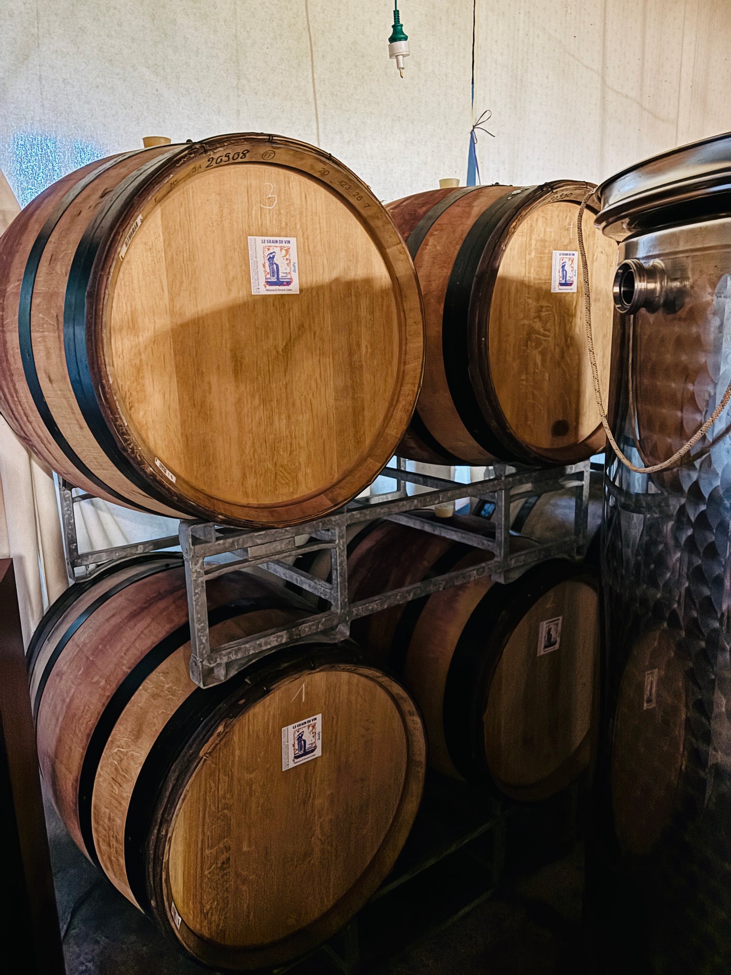 Le Grain du Vin Grain de Soleil Bourgogne blanc 2023