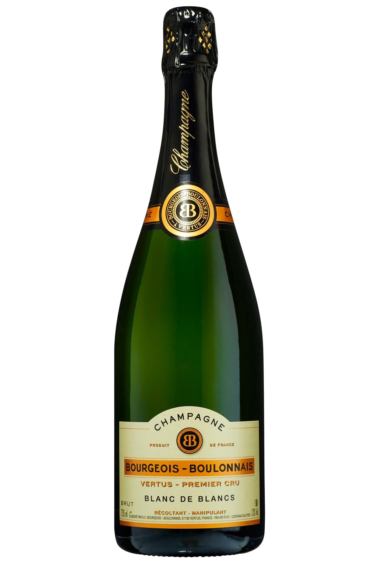 Champagne Bourgeois-Boulonnais Brut Blanc de Blancs Premier Cru